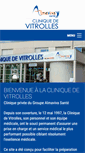 Mobile Screenshot of clinique-vitrolles.fr